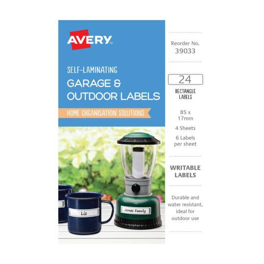 Self Laminating Labels 39033