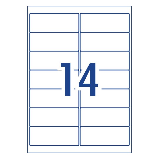 Premium Address Labels with Trueblock® 959108 99.1 x 38.1 mm