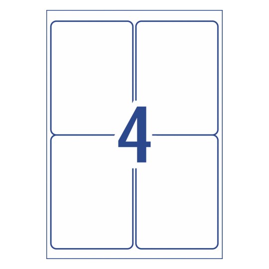 Glossy Photo Quality Multi-Purpose Labels 959769 99.1 x 139 mm