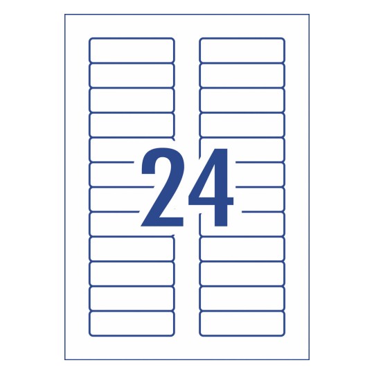 Permanent Multi-purpose Labels 959032 72 x 21.2 mm