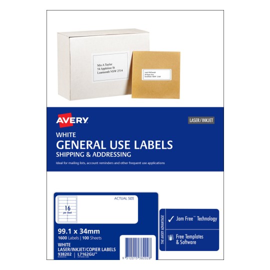General Use Labels 938202