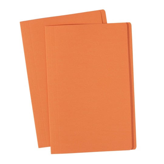 Orange Manilla Folder Foolscap 186 GSM