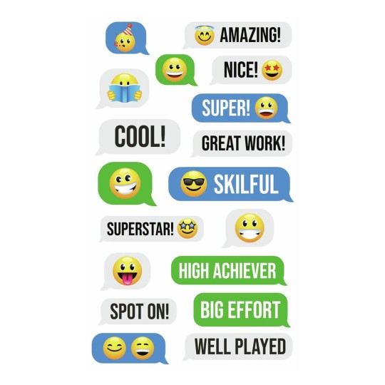 Merit Stickers 698002 Content: 68 Labels / 4 Sheets