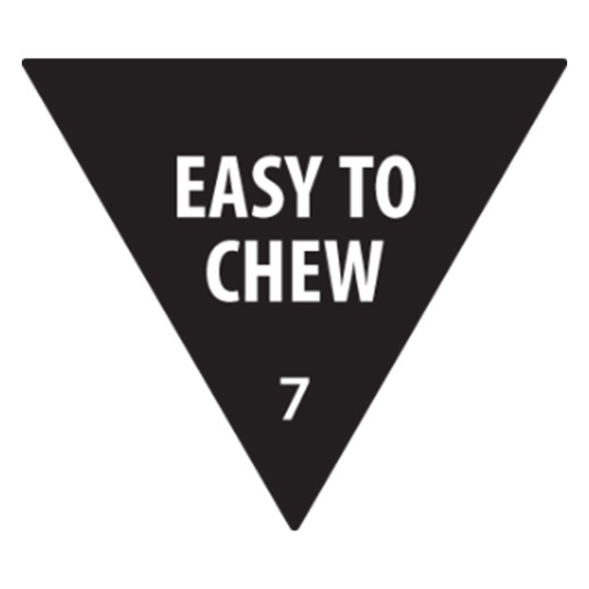 'Easy to Chew' Food Consistency Label 937390 25 x 25 mm