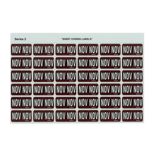 Nov Side Tab Coding Labels 43411