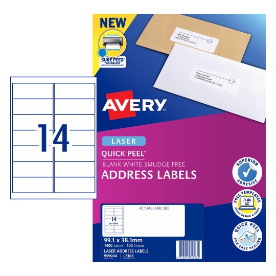 Rectangle Labels Labels By Shape Avery Australia
