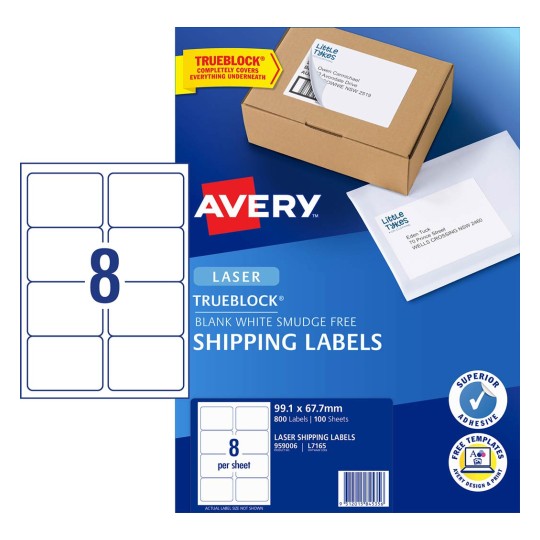 shipping labels parcel labels avery australia