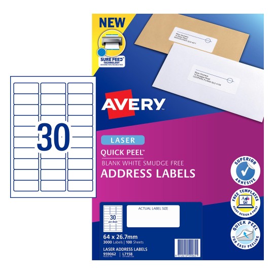 quick peel address labels