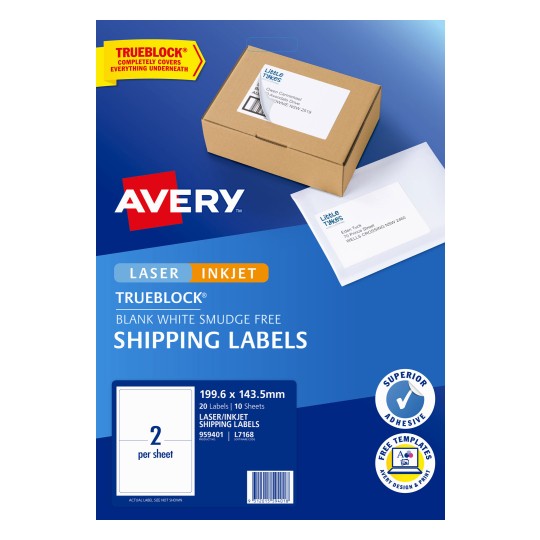 Internet Shipping Labels | 959401 | Avery Australia