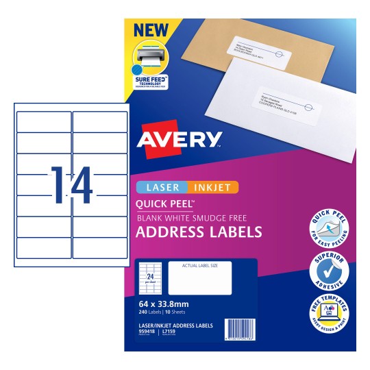 All Labels Stickers Avery Australia