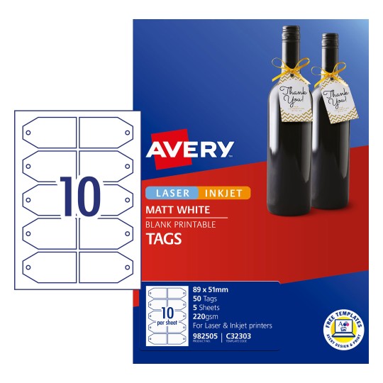 Arched Labels 89 X 120 7 Mm Laser Inkjet - Avery wine label template