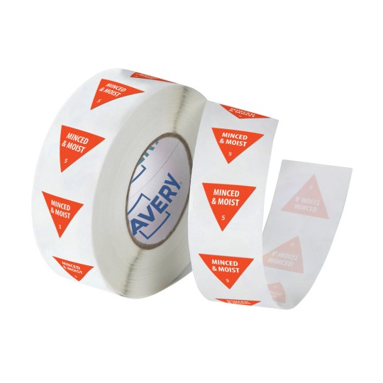 'Minced & Moist' Food Consistency Label 937388