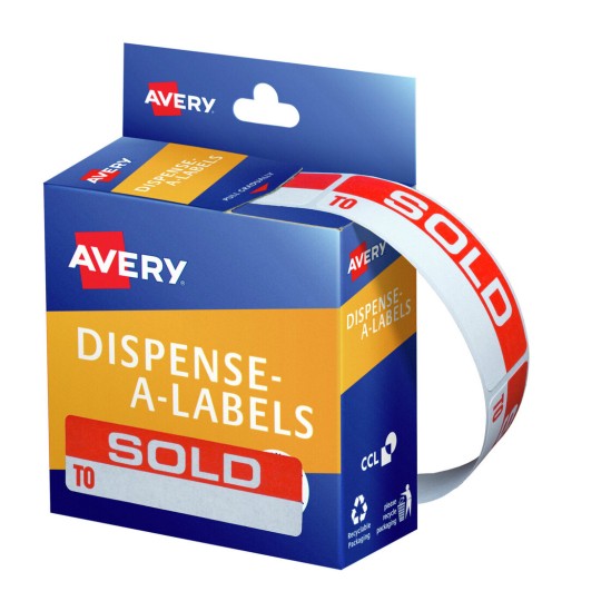 Sold To Dispenser Labels 937253
