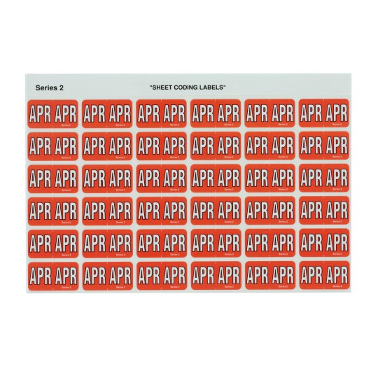 Apr Side Tab Coding Labels 43404