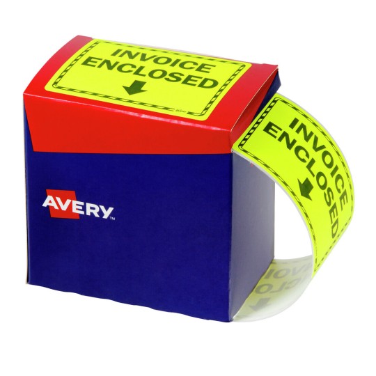 Invoice Enclosed Labels 932619