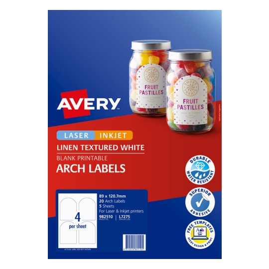 Arched Labels 982510