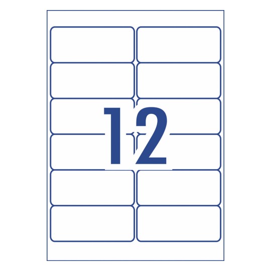 Heavy Duty Removable Labels 959208 99.1 x 42.3 mm