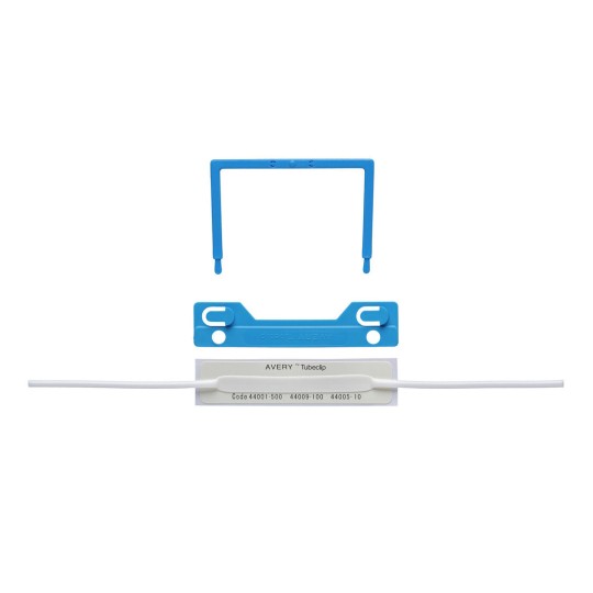 Blue Tubeclip Fastener 3 Piece Set 44009B