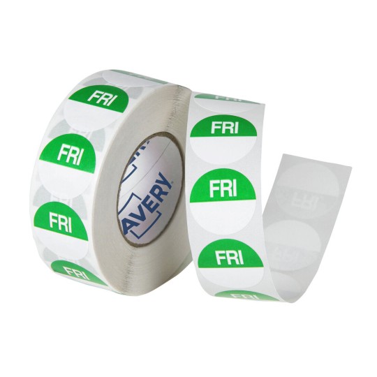Friday Day Labels, 24mm 937333