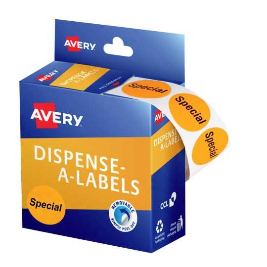Special Dispenser Labels 937312