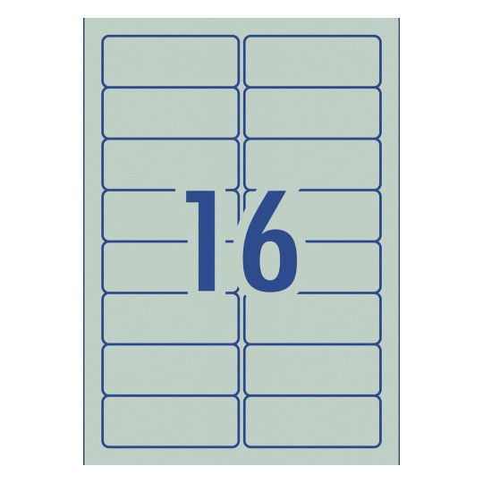 Mint Green Coloured Labels 393220 63.5 x 24 mm