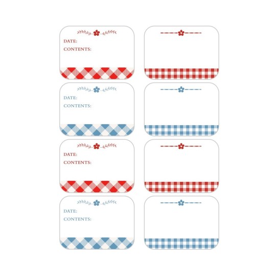 Kitchen & Pantry Labels 39021A 44.4 x 31.7 mm