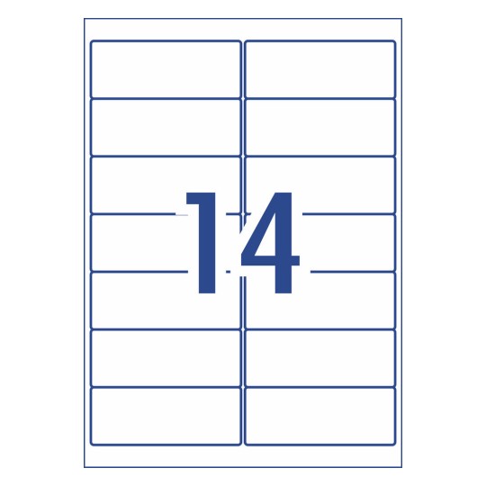 Quick Peel Address Labels with Sure Feed 959110 99.1 x 38.1 mm