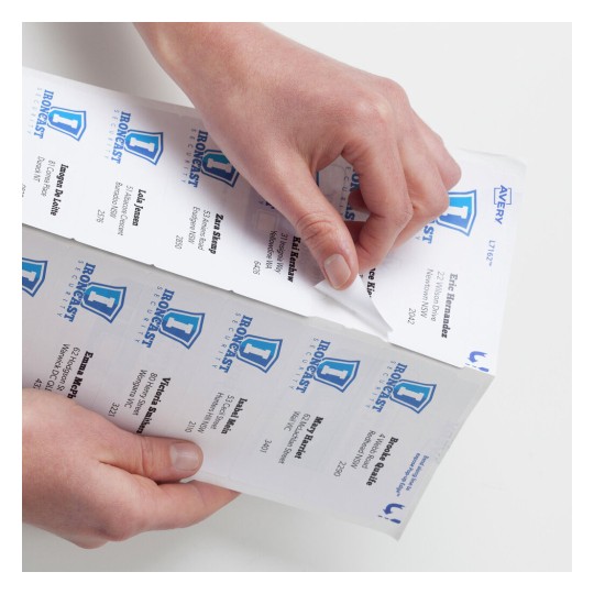 Quick Peel Address Labels with Sure Feed 63.5 x 46.6 mm, Laser, Permanent