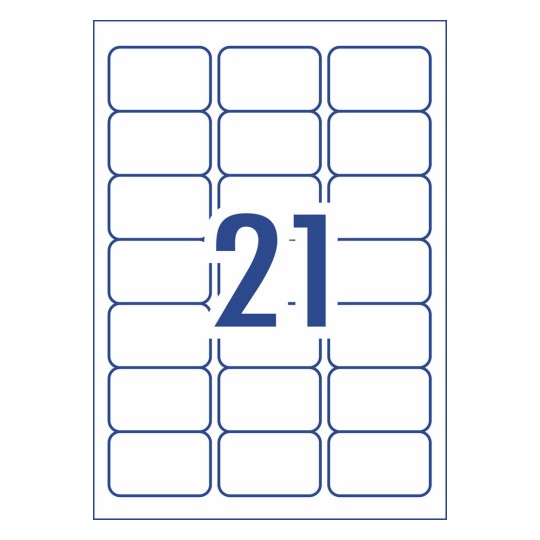 Quick Peel Address Labels with Sure Feed 959001 63.5 x 38.1 mm