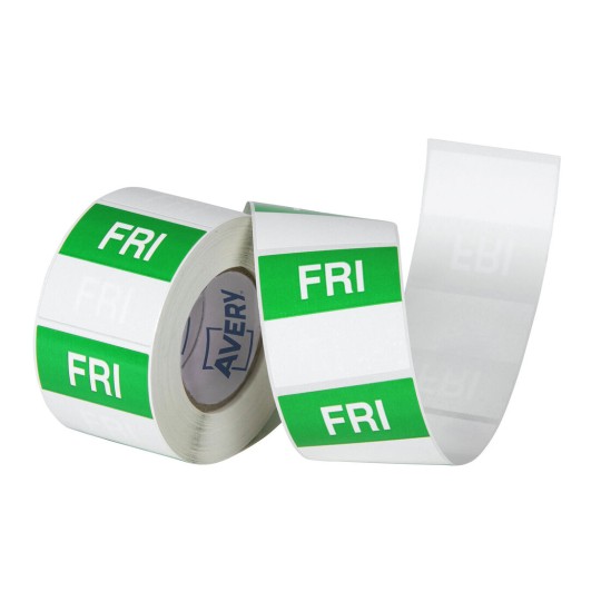 Friday Day Labels, 40 x 40mm 937340