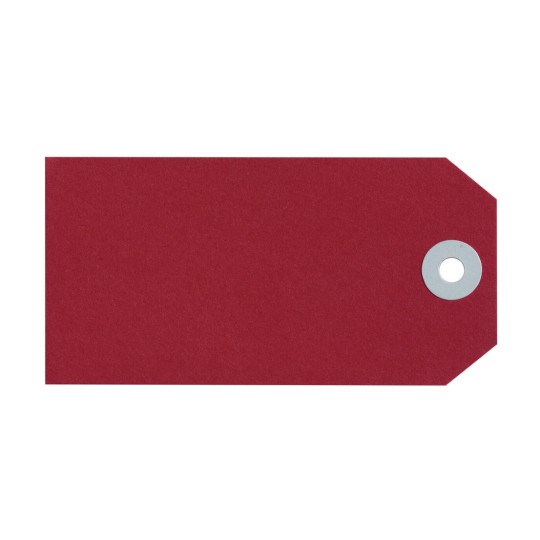 Red Shipping Tags, Size 4 14551