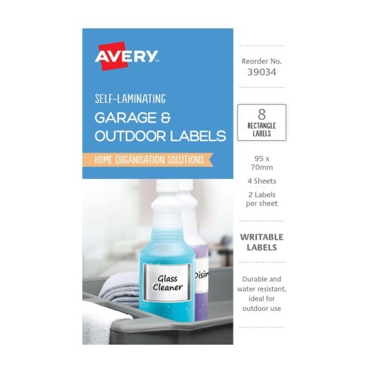 Self Laminating Labels 39034