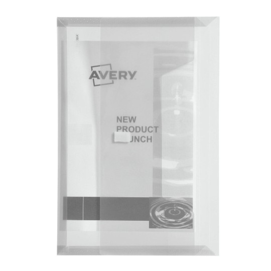 Clear Transparent Plastic Document Wallet 47771