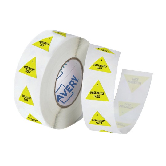 'Moderately Thick' Food Consistency Label 937384