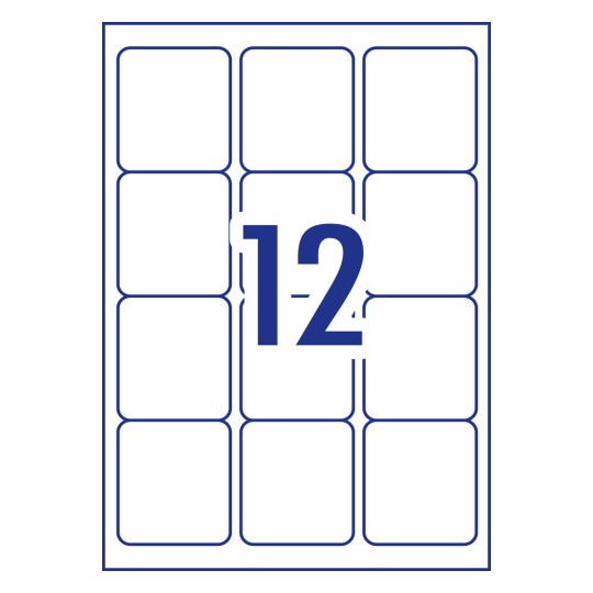 Premium Address Labels with AveryEco™ 936116 63.5 x 72 mm