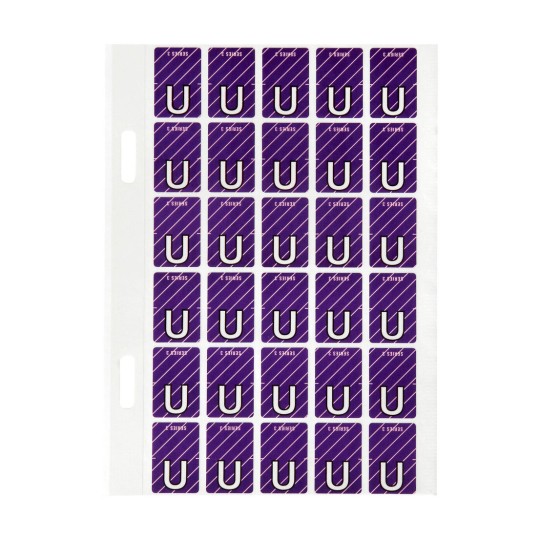 U Top Tab Colour Coding Labels 44421