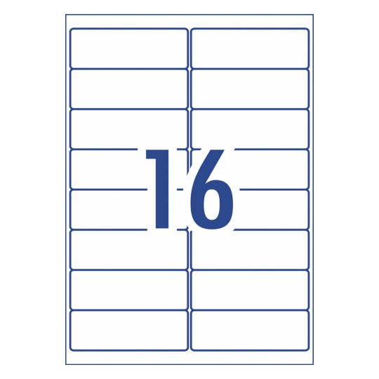 Removable Multi-purpose Labels 959048 99.1 x 34 mm