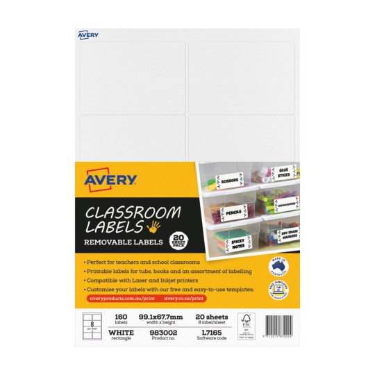 Classroom Labels 983002