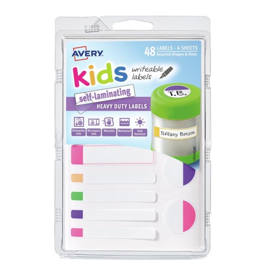 Self-Laminating Labels 41434