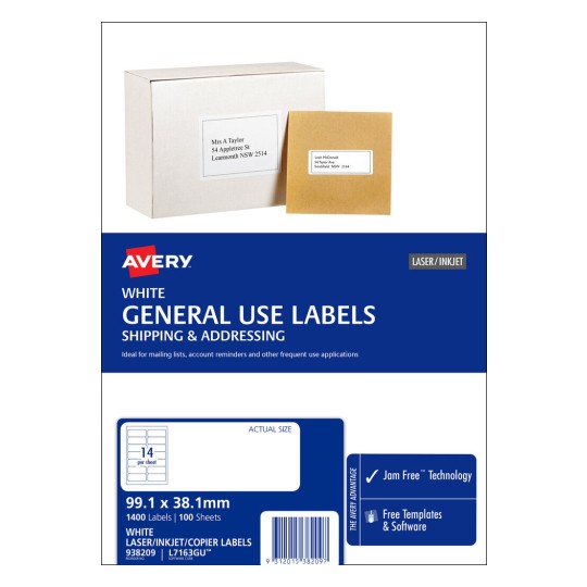 General Use Labels 938209