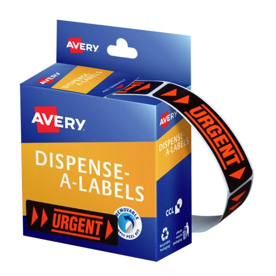 Urgent Dispenser Labels 937251