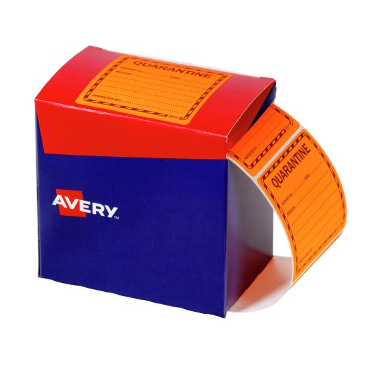 Quarantine Labels 932621