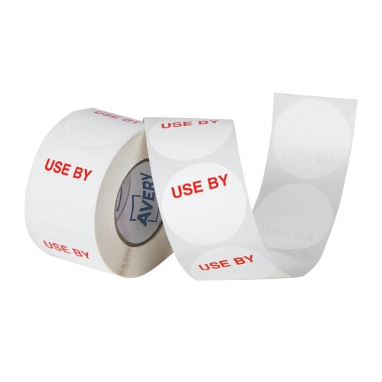 USE BY Labels 937344