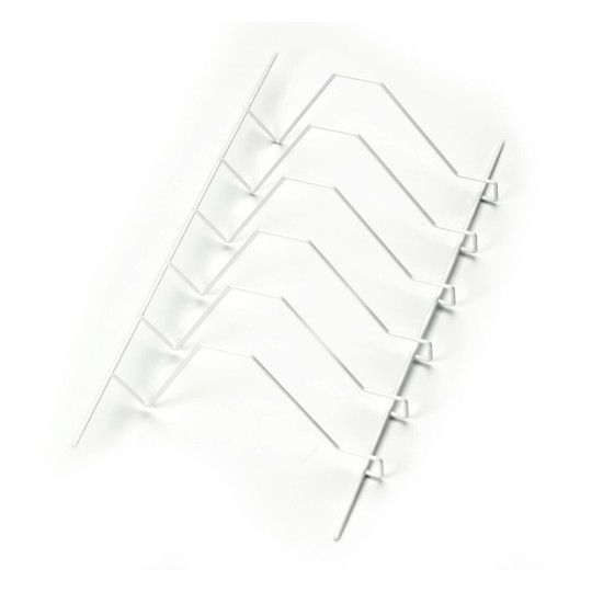 White File Rack 40451