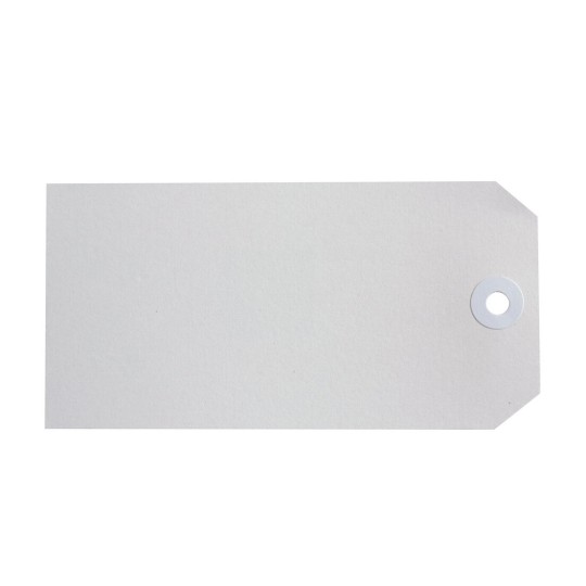 White Shipping Tags, Size 6 16160