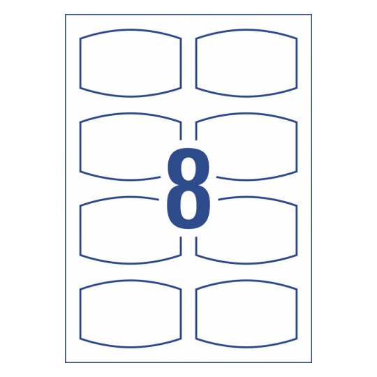 Kitchen & Pantry Labels AE9011 60 x 40 mm