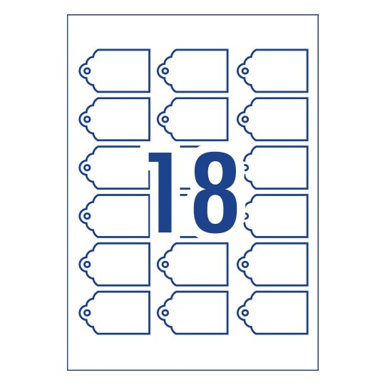 Avery 65 labels per sheet template