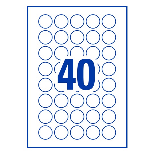 Templates for Avery 30-RND | Avery Australia