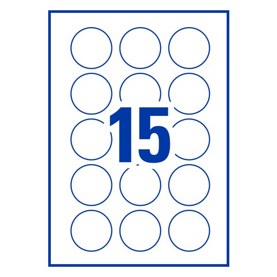 Templates for Avery 50-RND | Avery Australia