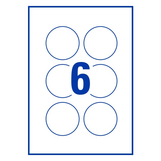 Templates for Avery 70-RND | Avery Australia